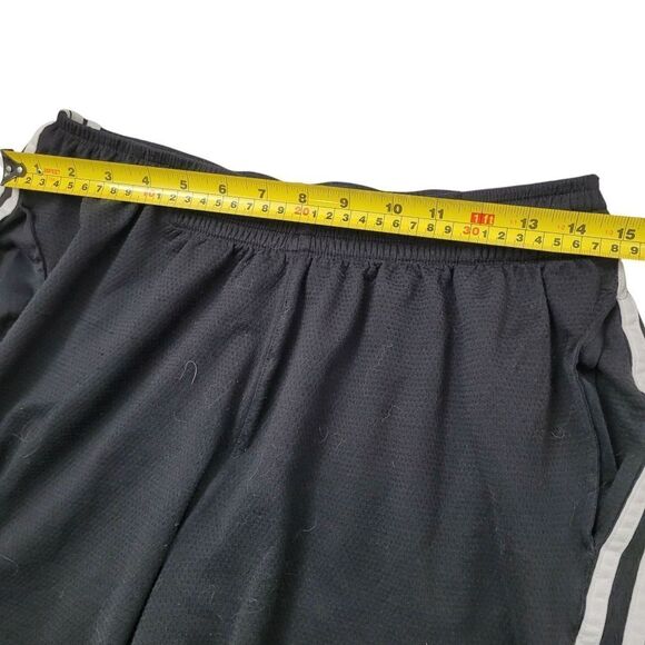 2/$20 Adidas Black & Grey Track Shorts Pants Size: M - Picture 7 of 8